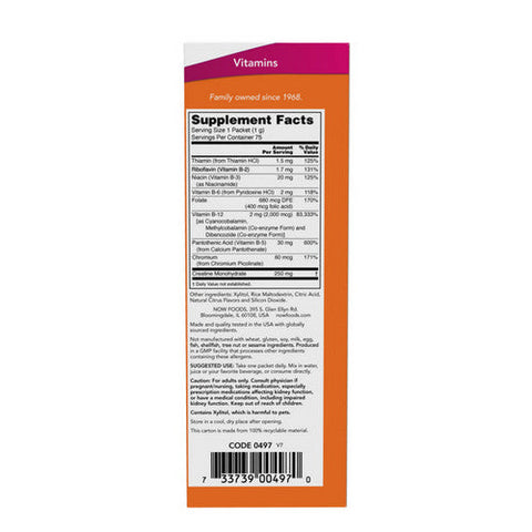 Now Foods, Instant Energy B-12, 2000 mcg, 75/box