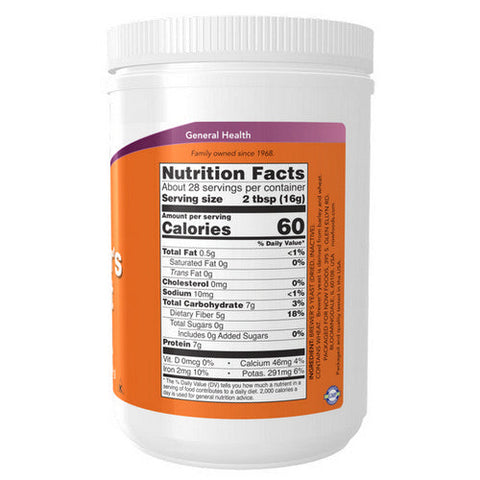 Now Foods, Brewers Yeast Powder, POWDER, 1 Lb