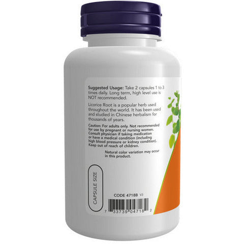 Now Foods, Licorice Root, 450 mg, 100 Caps