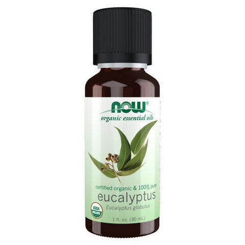 Now Foods, Organic Eucalyptus Oil, 1 OZ
