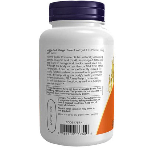 Now Foods, Super Primrose, 1300 mg, 60 Softgels