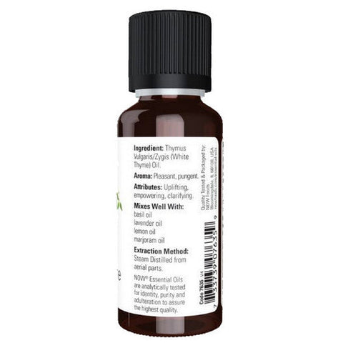 Now Foods, White Thyme Oil, 1 Oz