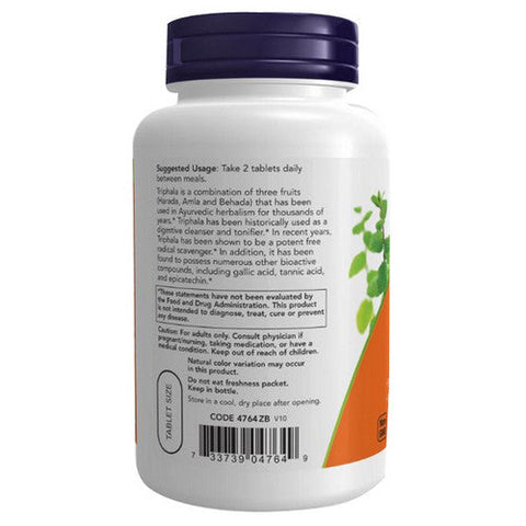 Now Foods, Triphala, 500 mg, 120 Tabs
