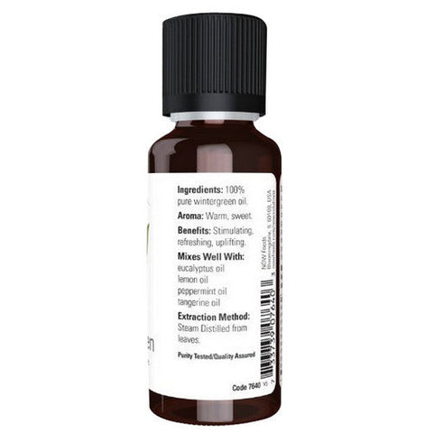 Now Foods, Wintergreen Oil, 1 Oz