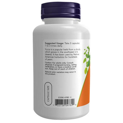 Now Foods, Yucca, 500 mg, 100 Caps
