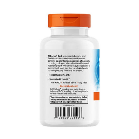 Doctors Best, Hyaluronic Acid + Chondroitin Sulfate, 100 mg, 60 Caps