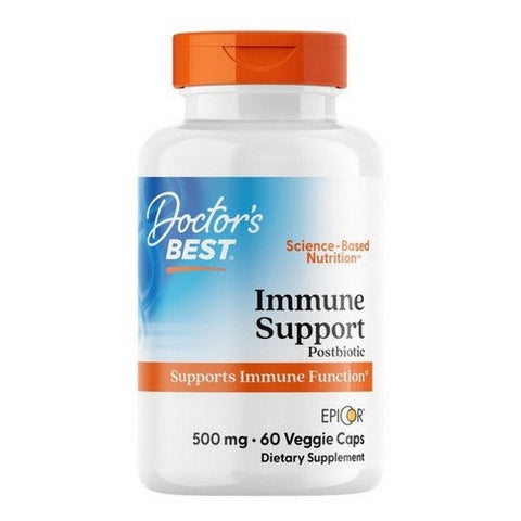 Doctors Best, Immune Support Postbiotic Epicor, 500 Mg, 60 Veggie Caps