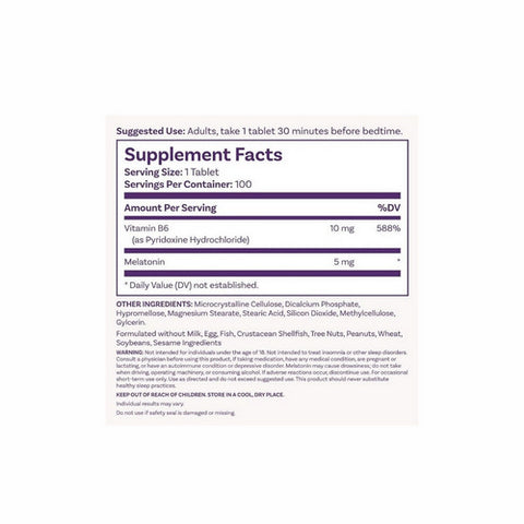 Melatonin Time Release, 100 Tabs by Natrol