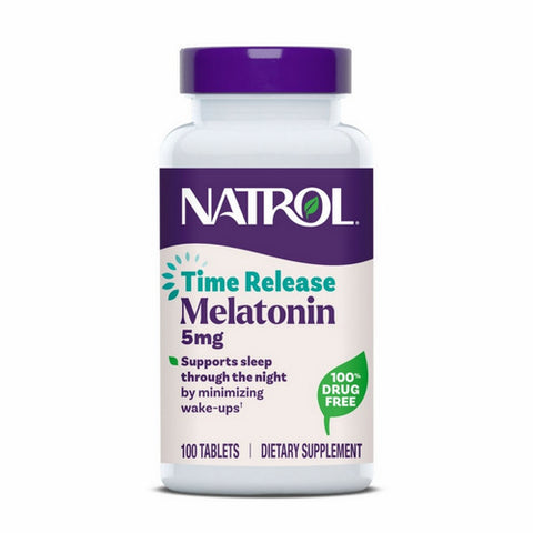 Melatonin Time Release, 100 Tabs by Natrol