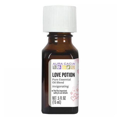 Aura Cacia, Essential Solutions Oil, Love Potion 0.5 Oz