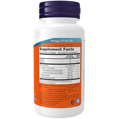 Now Foods, Neptune Krill Oil, 500 mg, 60 Sgels
