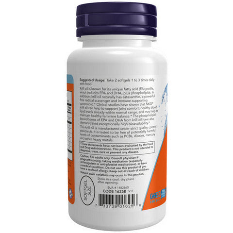 Now Foods, Neptune Krill Oil, 500 mg, 60 Sgels