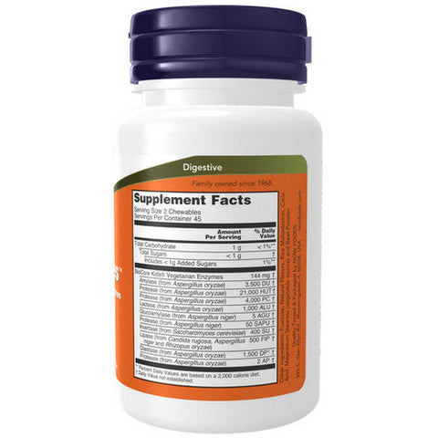 Now Foods, Chewyzymes, 90 CHEWABLES