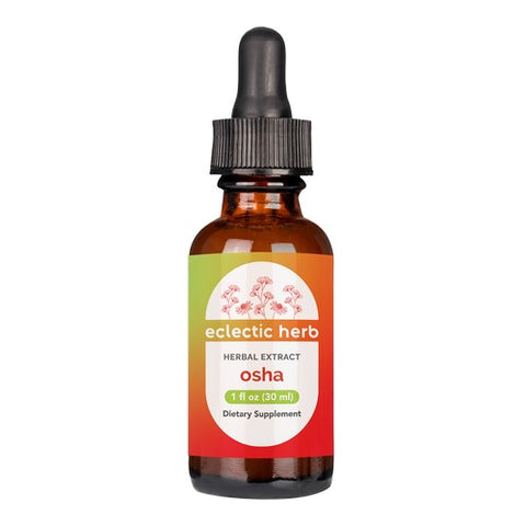 Osha 1 Oz with Alcohol by Eclectic Herb