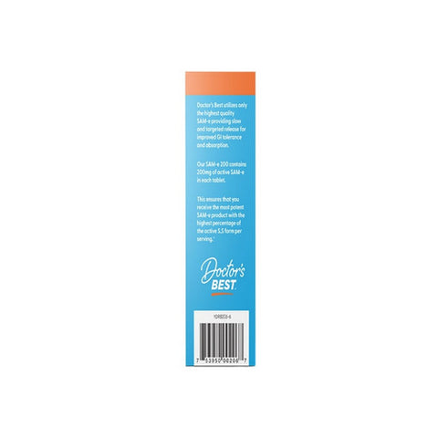 Doctors Best, SAM-e, 200 mg, 60 Tabs