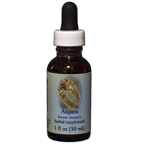 Flower Essence Services, Aspen Dropper, 1 oz