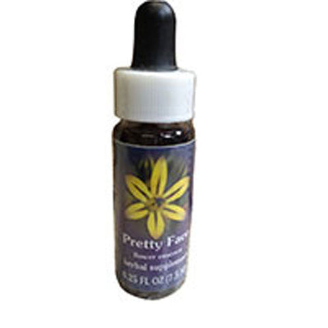 Flower Essence Services, Pretty Face Dropper, 0.25 oz