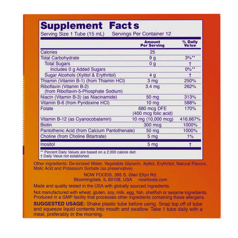 Now Foods, B-12 Energy Boost, 10,000 mcg, 12 Pack, 15 ml