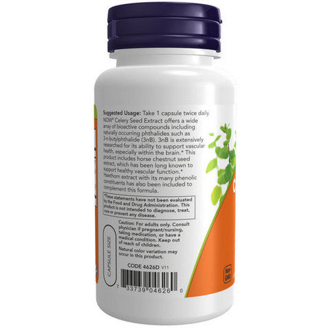 Now Foods, Celery Seed Extract, 60 Veg Caps