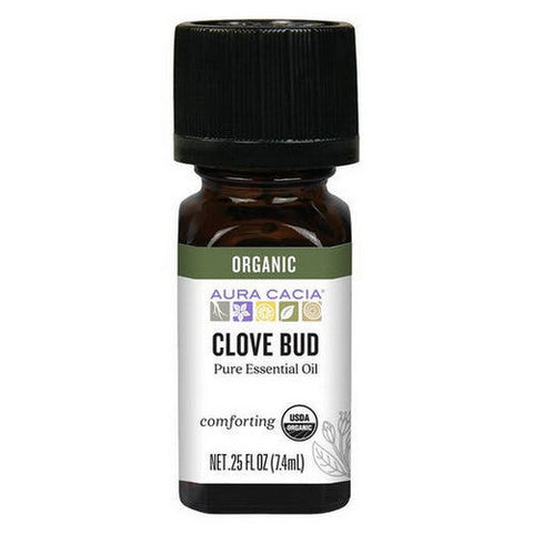 Aura Cacia, Essential Oil, Clove Bud 0.25 oz