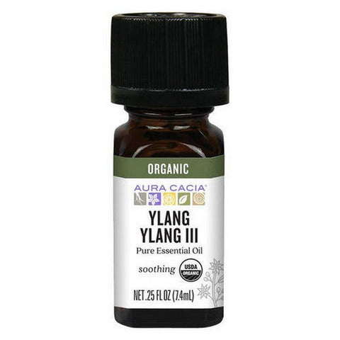 Aura Cacia, Essential Oil, Ylang Ylang 0.25 oz