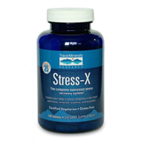 Trace Minerals, Stress-X, 120 Tabs