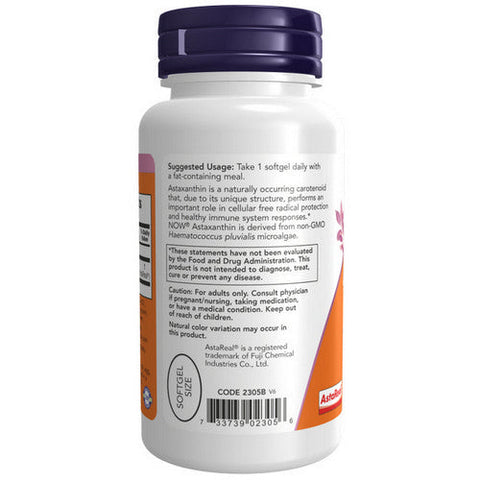 Now Foods, Astaxanthin, 4 mg, 90 Softgels