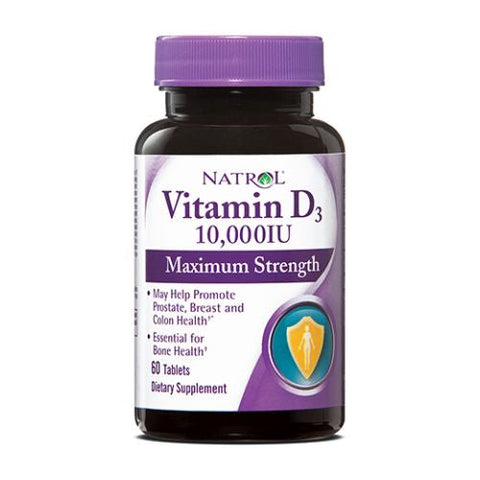 Natrol, Vitamin D3, 60 Tabs