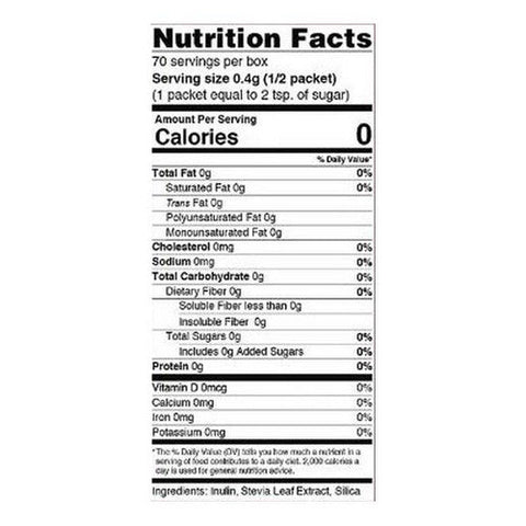 Sweetleaf Stevia, Sweet Leaf Sweetener, 1g / 35 packs