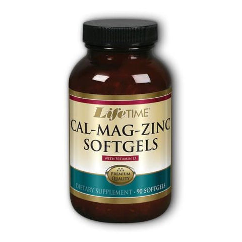 Life Time Nutritional Specialties, Calcium Magnesium Zinc, 90 softgels