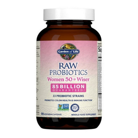 Garden of Life, RAW Probiotics Women, 50 & Wiser 90 caps