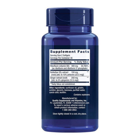 Life Extension, Migra-Eeze, 60 Softgels
