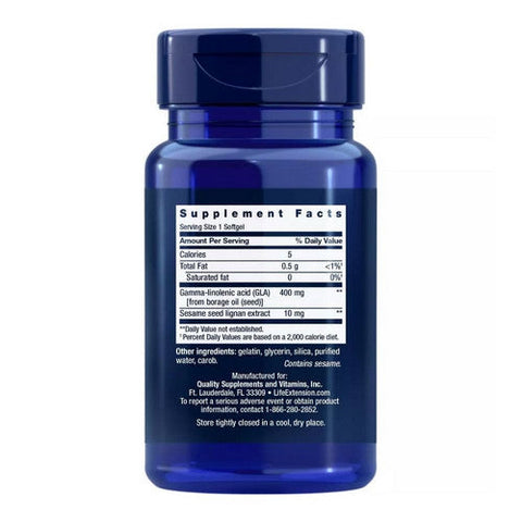 Life Extension, Mega GLA with Sesame Lignans, 30 Softgels