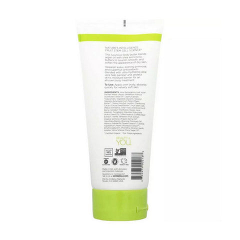 Andalou Naturals, Nourishing Body Butter, Kukui Cocoa 8 oz
