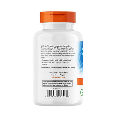 Doctors Best, Vitamin C with Quali, 1000 mg, 120 Veggie Caps