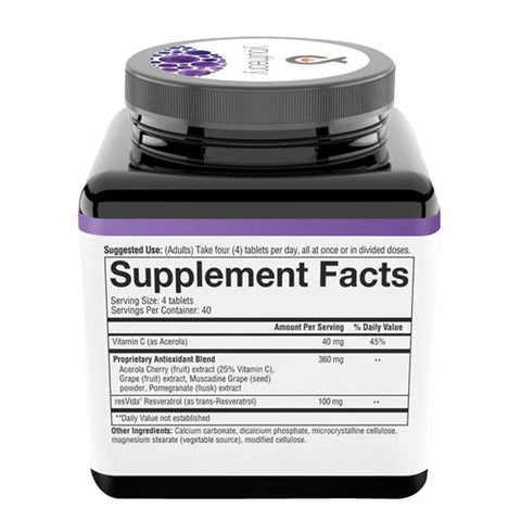 Youtheory, Resveratrol Advanced, 160 Tabs