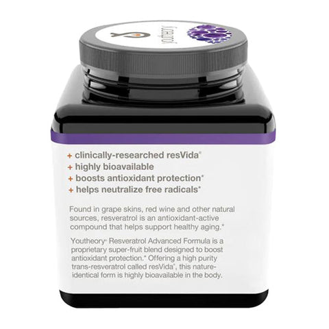 Youtheory, Resveratrol Advanced, 160 Tabs
