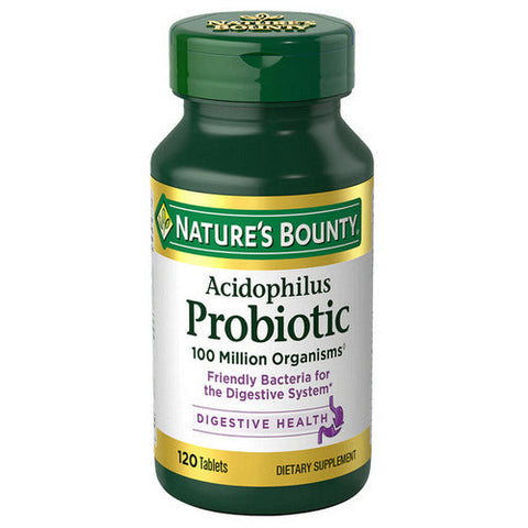 Nature's Bounty, Natures Bounty Acidophilus, 120 caps