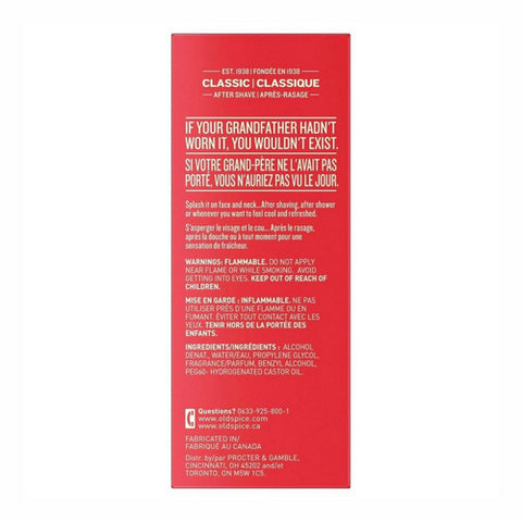 Old Spice, After Shave Lotion, Classic 6.375 oz