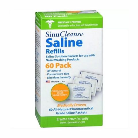 Sinucleanse, Saline Refills, 60 each